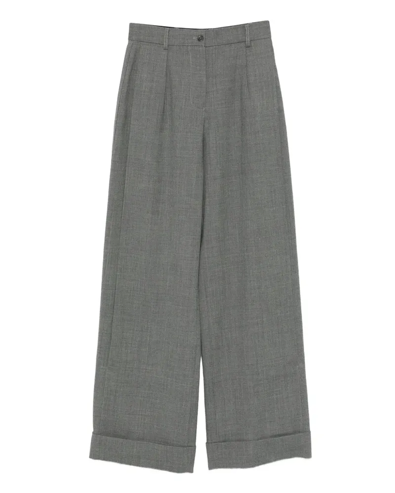 Emporio Armani Hose mit Umschlag - Grau Grau