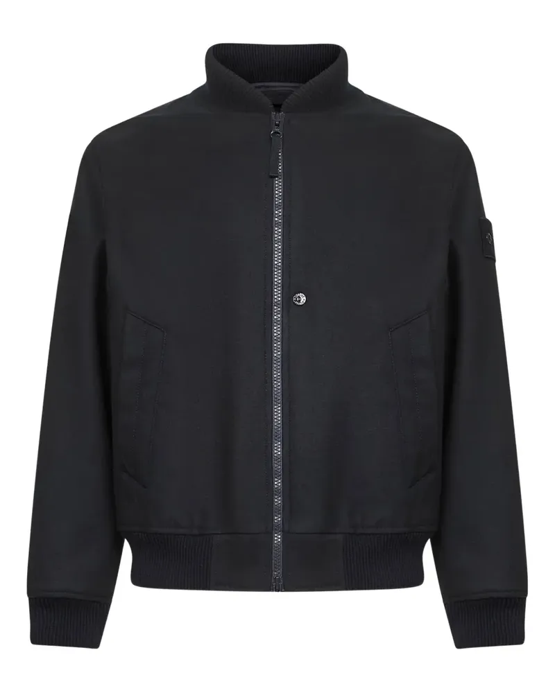 Stone Island Compass-badge bomber jacket - Blau Blau