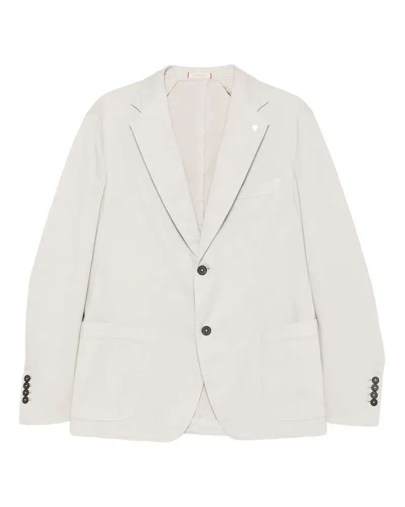 Tramarossa Filippo Blazer mit fallendem Revers - Grau Grau