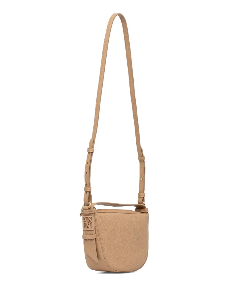 Armani Exchange small logo-detail cross-body bag - Nude Nude