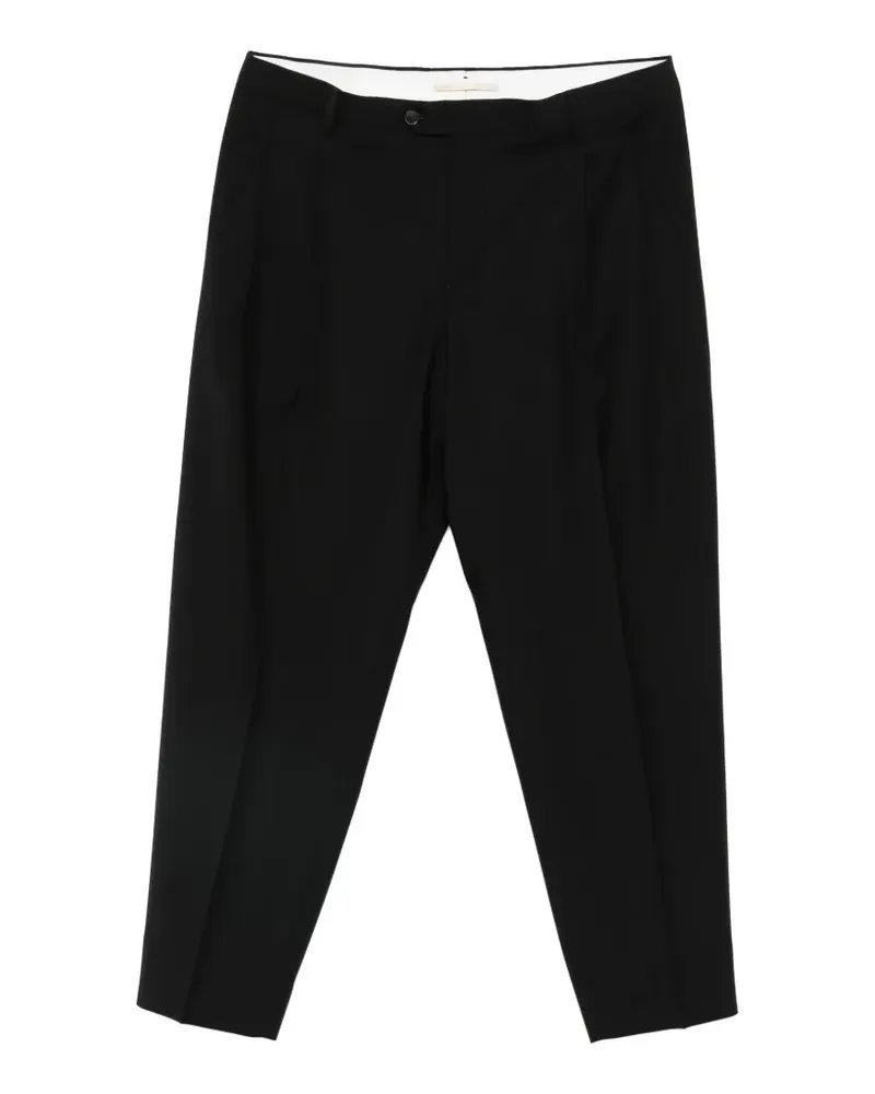 Briglia 1949 pleat trousers - Schwarz Schwarz