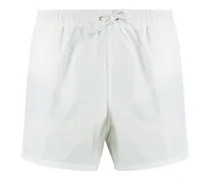 Badeshorts mit Kordelzug - Weiß