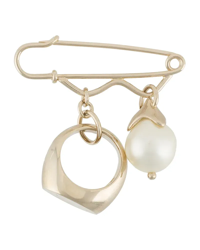 Ermanno Scervino Doppelreihiger Blazer - Gold Gold