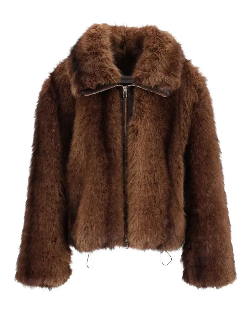 Al Duca D’Aosta 1902 Jacke aus Faux Fur - Braun Braun