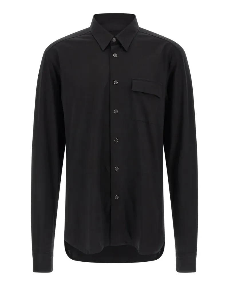 Kiton Buba snap-button shirt - Schwarz Schwarz