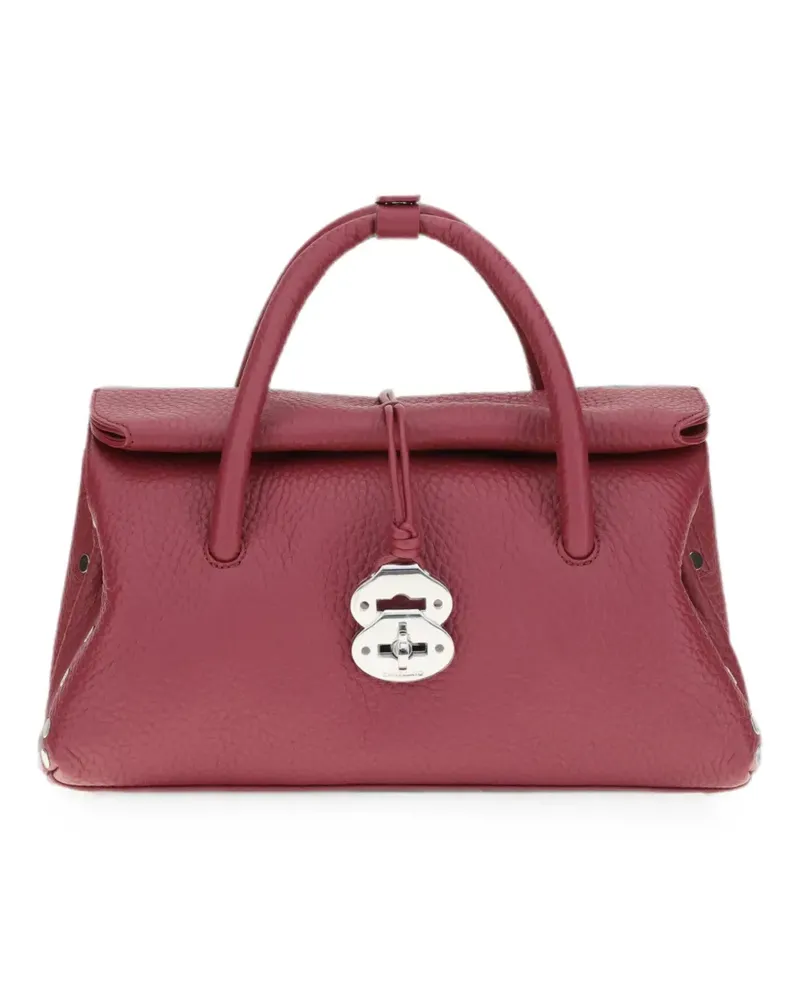 Zanellato small Dotta Centauro leather satchel - Rot Rot