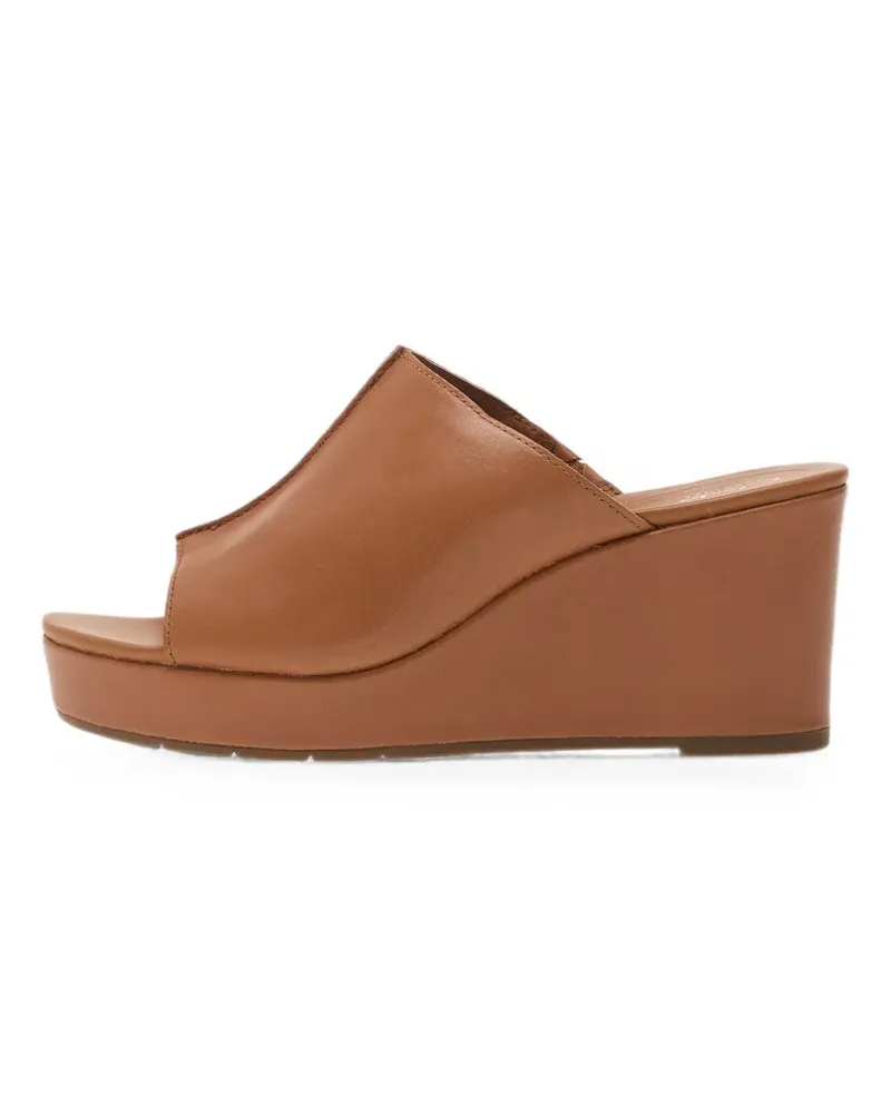 Clarks Sabina open-toe wedge sandals - Braun Braun