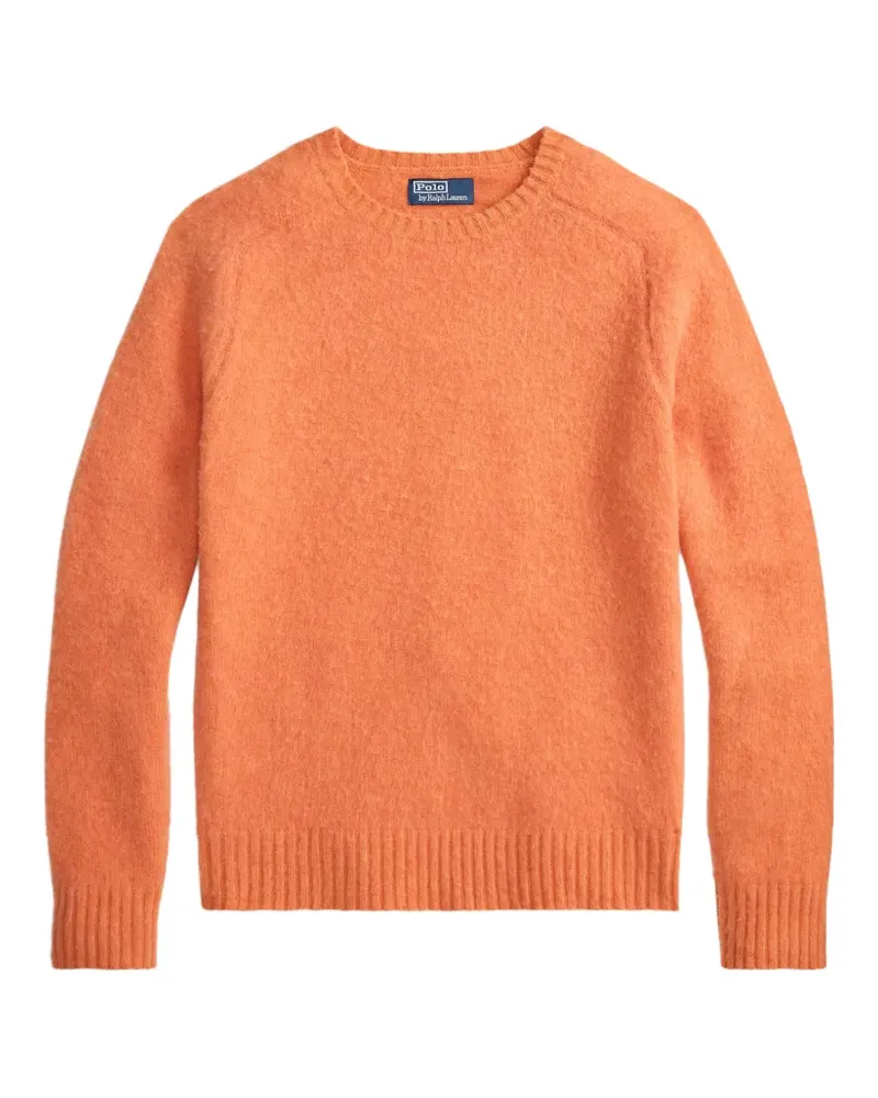 Ralph Lauren Pullover mit Ellenbogen-Patches - Orange Orange