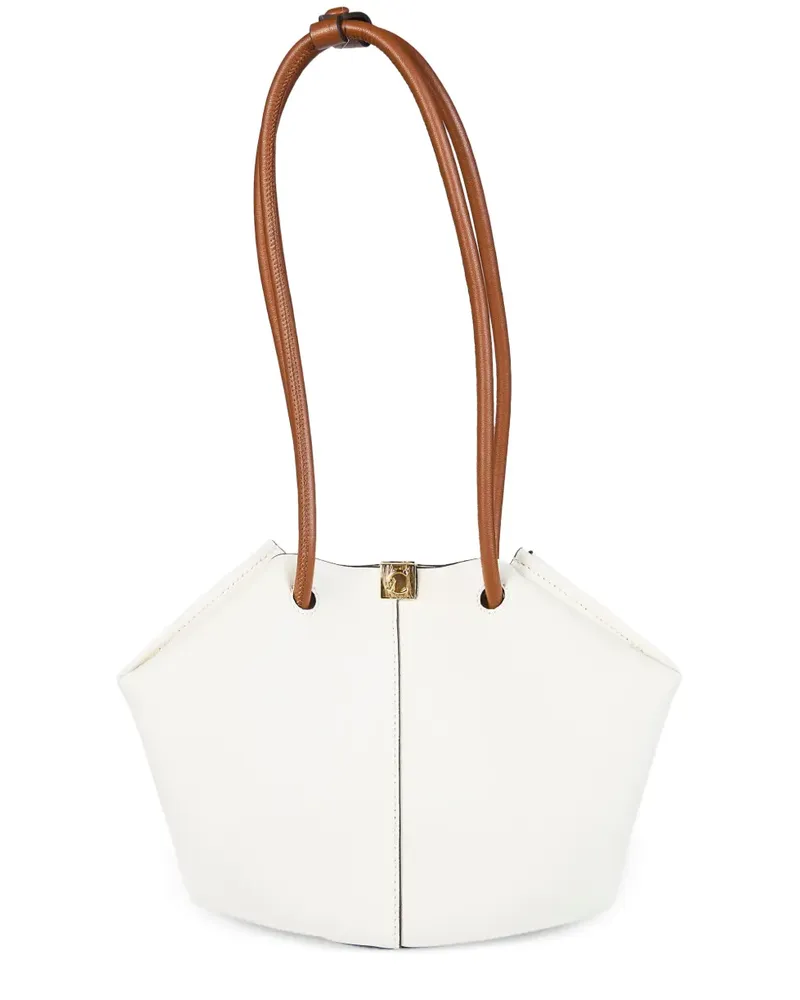 Coccinelle Kamy Schultertasche mit Henkel - Weiß Weiß