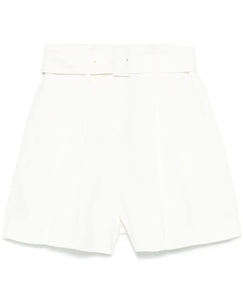 Sandro Shorts mit Pailletten - Weiß Weiß