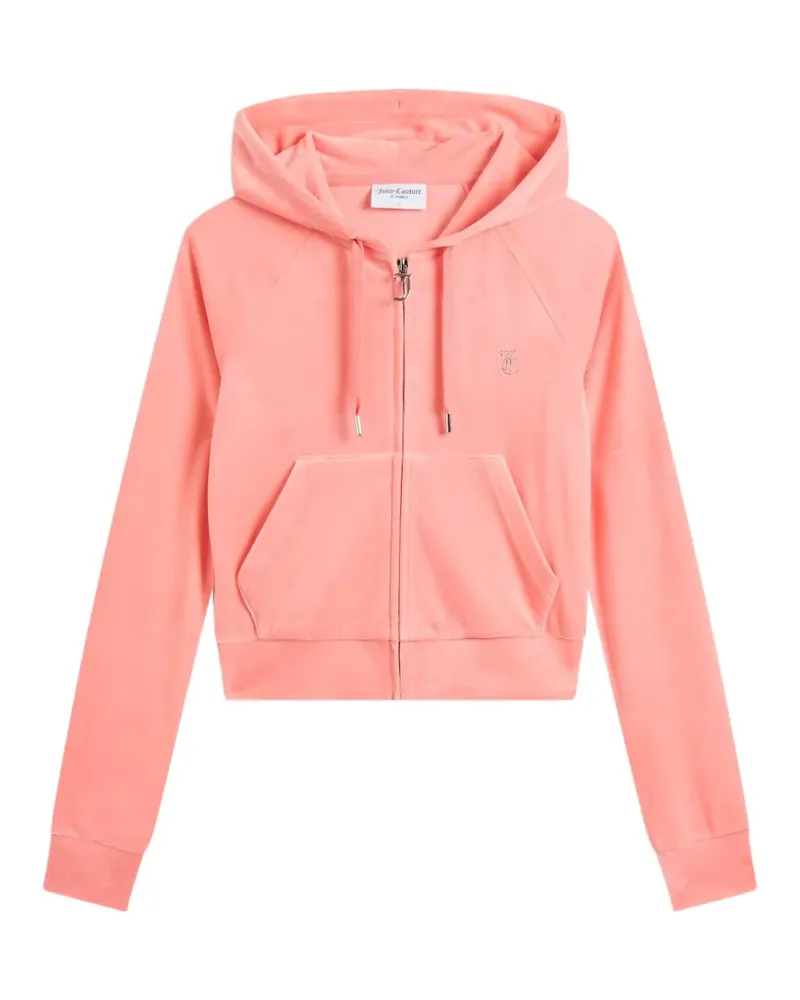 Juicy Couture Kapuzenjacke mit Reißverschluss - Rosa Rosa