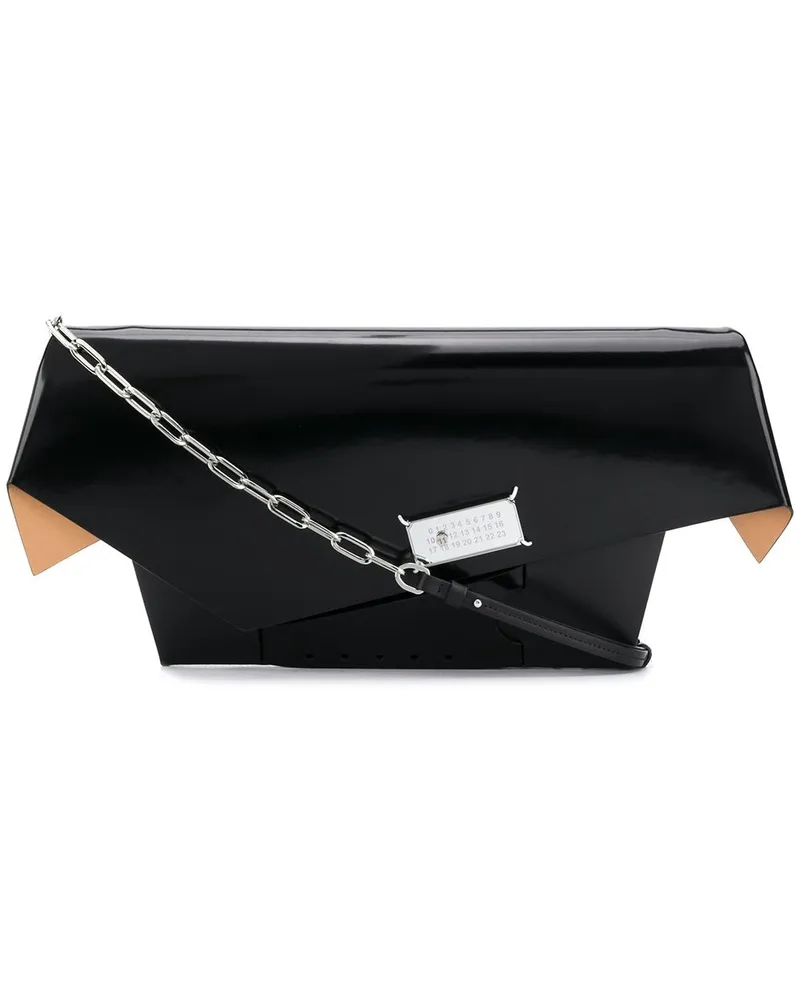 Maison Margiela Grosse Snatched Clutch Schwarz