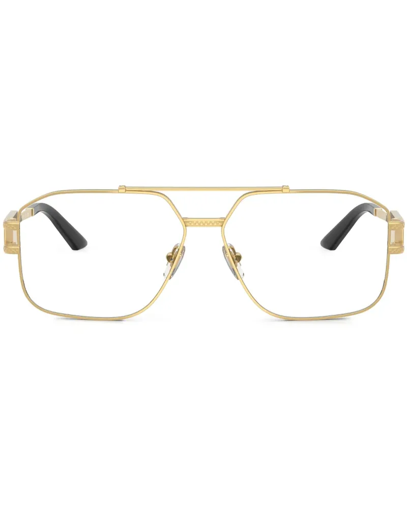 Versace Klassische Pilotenbrille - Gold Gold