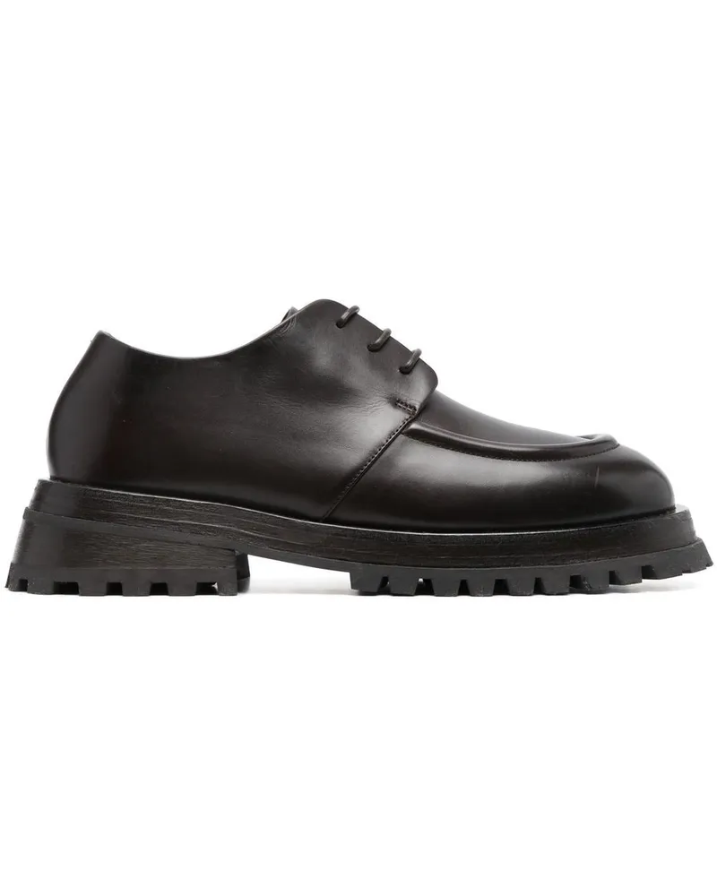 Marsèll Derby-Schuhe mit geriffelter Sohle - Braun Braun