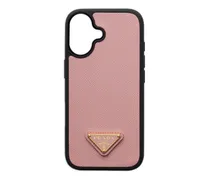 iPhone 17 Pro Max-Handyhülle mit Triangel-Logo - Rosa