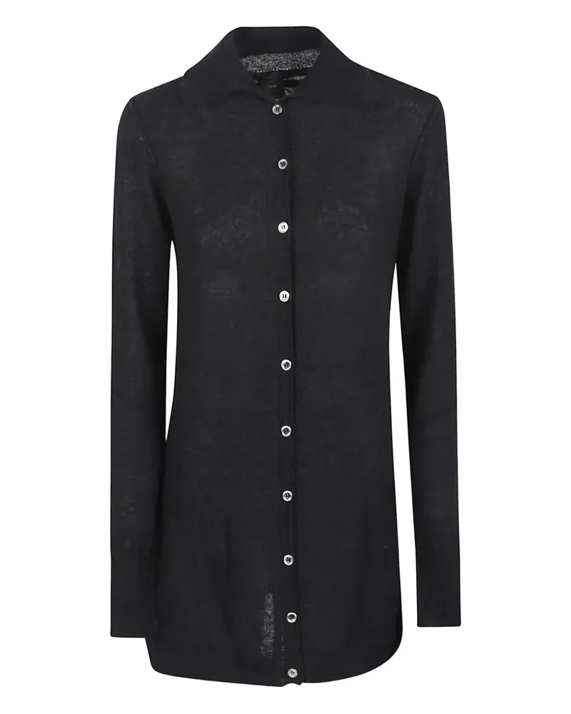 Pinko buttoned wool cardigan - Schwarz Schwarz