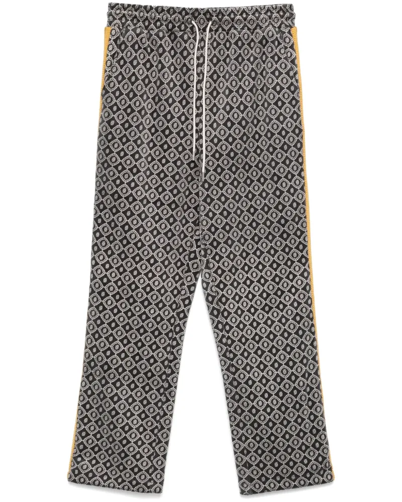 Drôle de Monsieur Le Pantalon Monogramme Jogginghose - Grau Grau