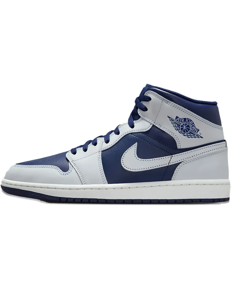 Jordan Air  1 mid rrainers - Blau Blau