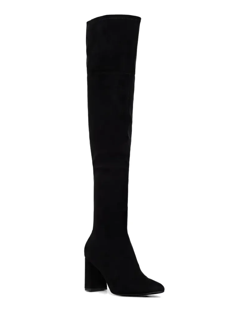 Jeffrey Campbell Klassische Overknee-Stiefel - Schwarz Schwarz