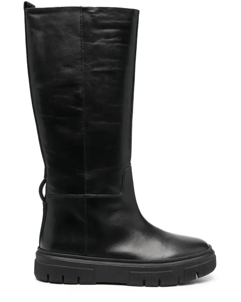 Geox Kniehohe Stiefel - Schwarz Schwarz