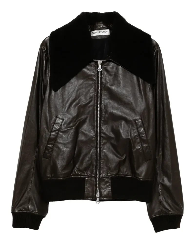 Our Legacy Pharos bomber jacket - Braun Braun