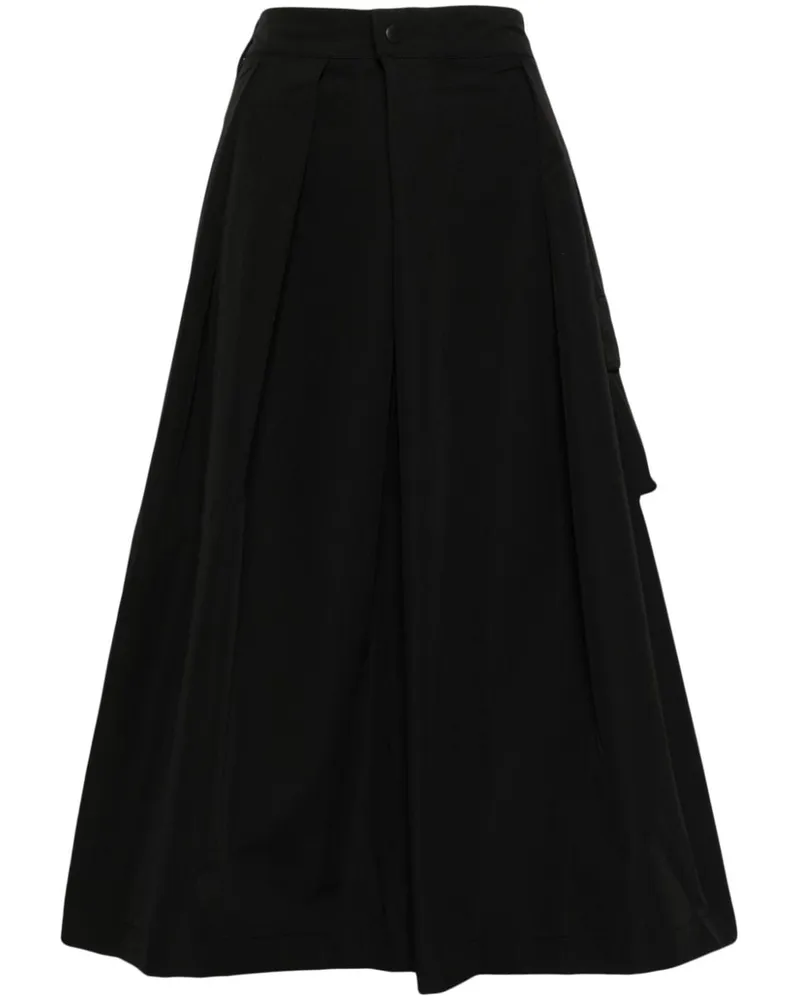 Musium Div. Weite Cropped-Hose - Schwarz Schwarz