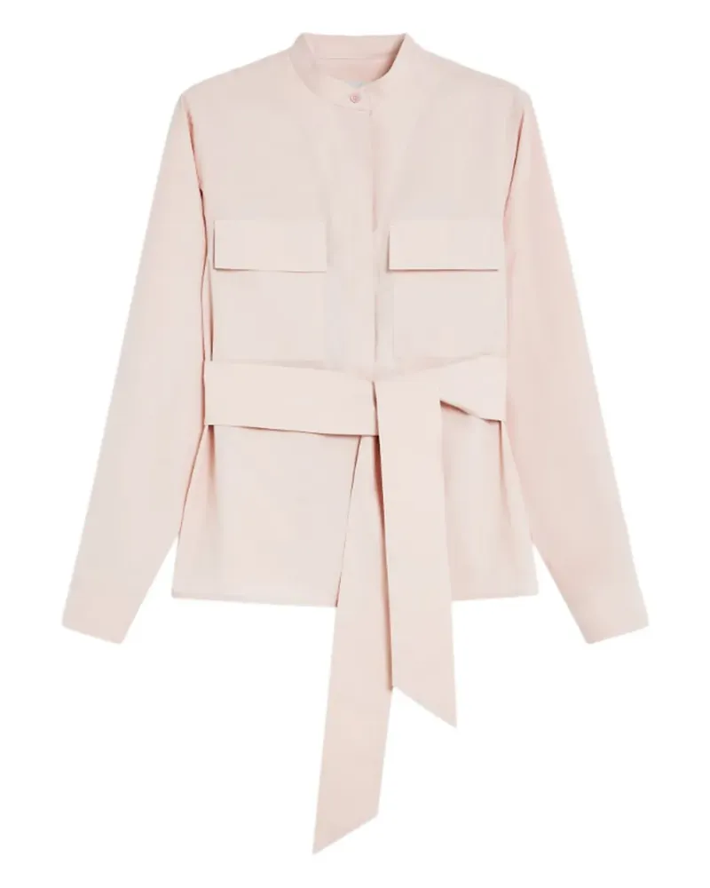 Max Mara Hemd mit Schößchen - Rosa Rosa