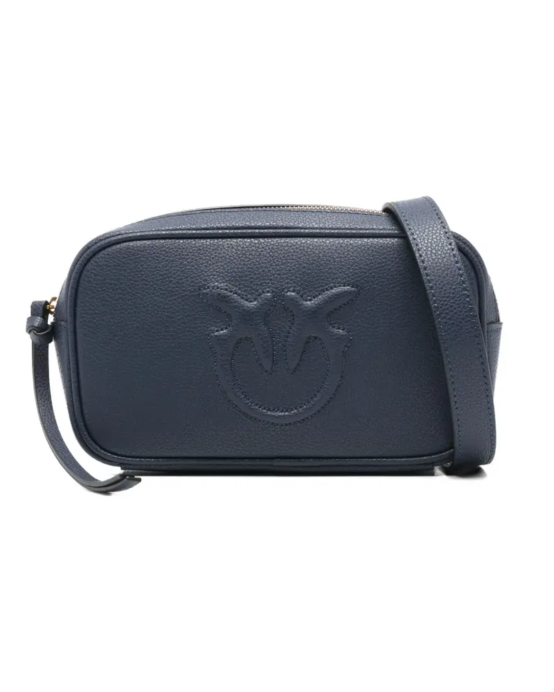 Pinko logo-embossed belt bag - Blau Blau