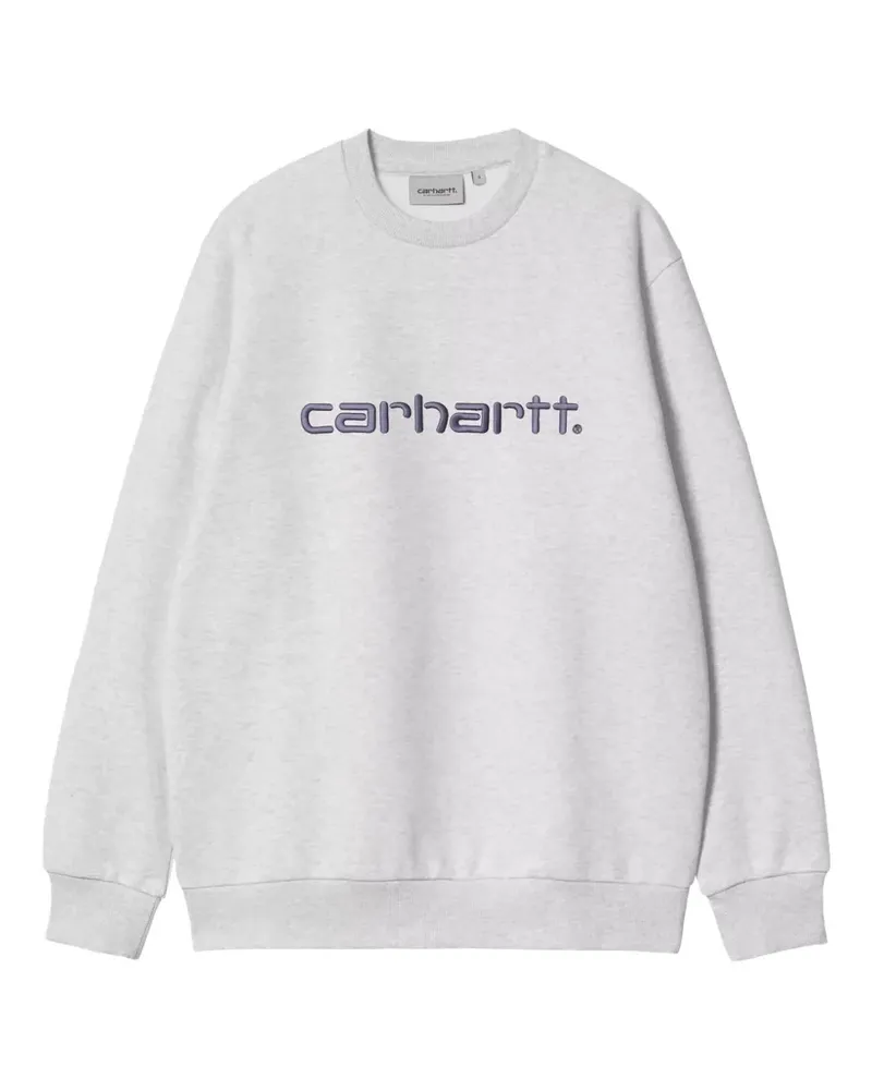 Carhartt WIP Sweatshirt mit Logo-Stickerei - Grau Grau