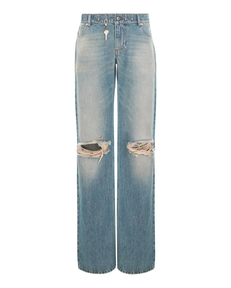 Seen Users Chatelaine Jeans im Distressed-Look - Blau Blau