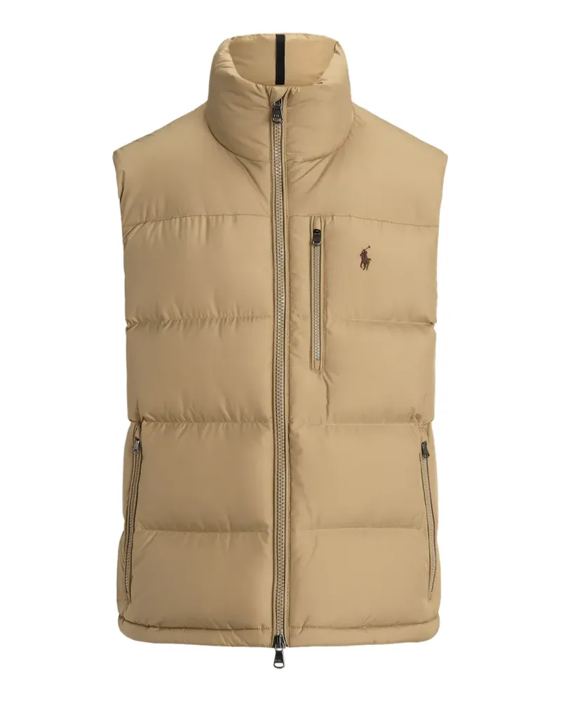 Ralph Lauren zip-fastening puffer gilet - Nude Nude