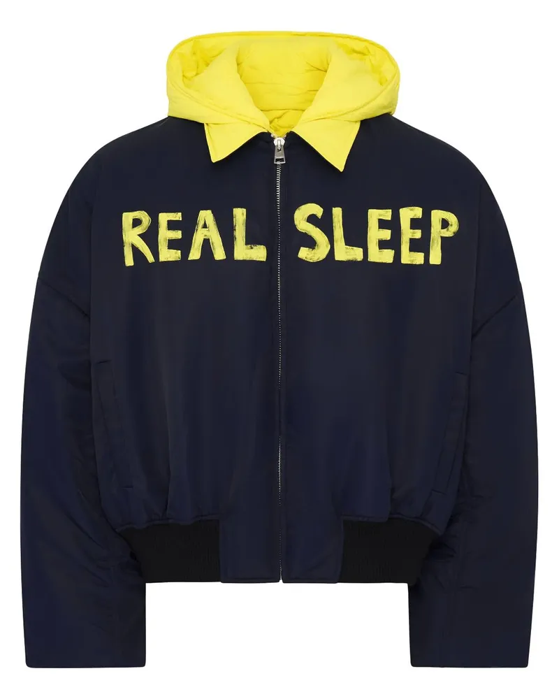 J.W.Anderson Kapuzenjacke im Oversized-Look - Blau Blau