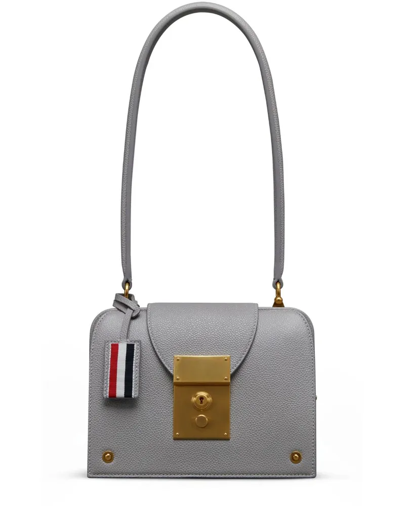 Thom Browne Mrs. Thom Triangle Schultertasche - Grau Grau