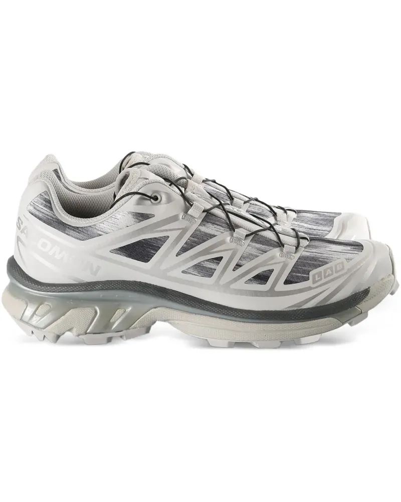 Salomon XT-6 Camo patterned sneakers - Grau Grau
