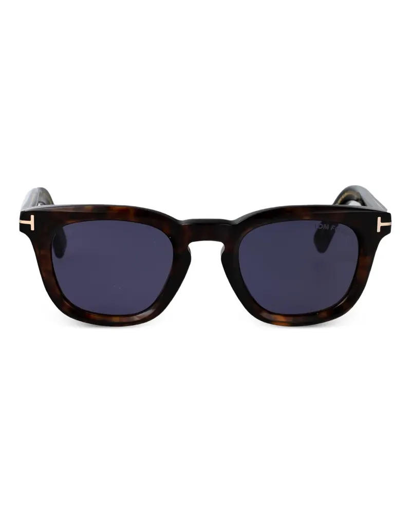 Tom Ford Eckige Icon Sonnenbrille - Braun Braun