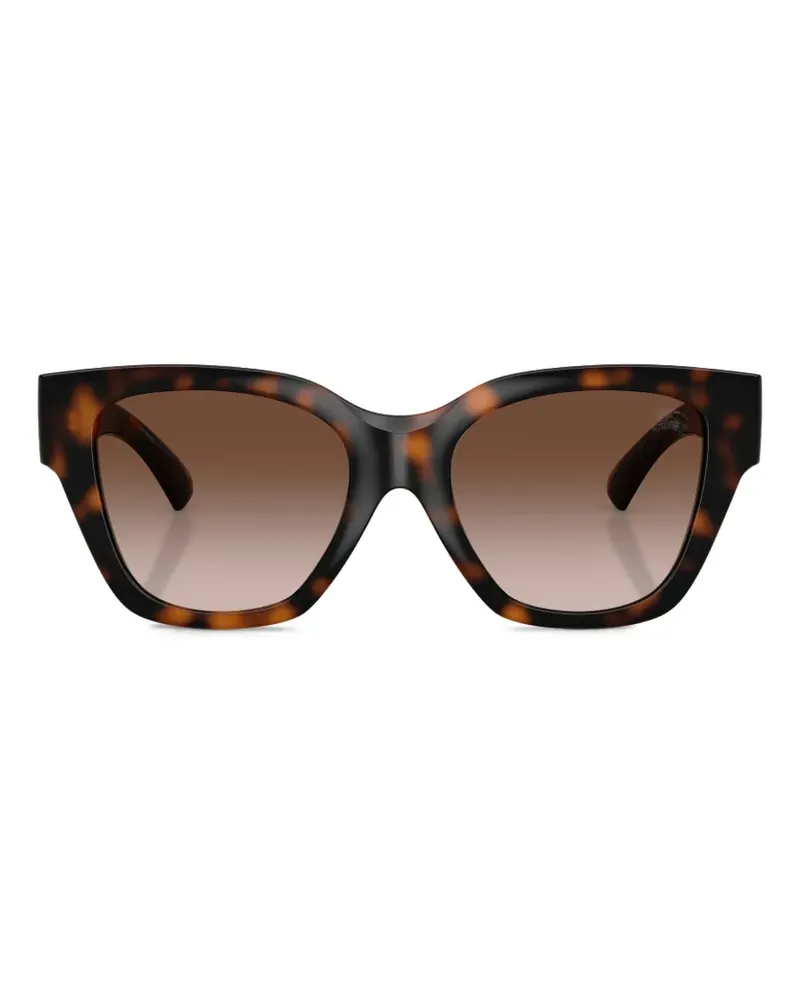 Burberry Sonnenbrille mit Logo - Braun Braun