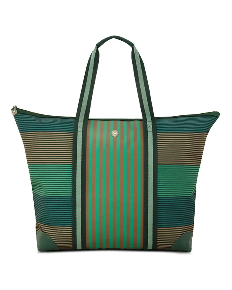 PiP Studio Gestreifter Tilda Tote Bag - Grün Grün