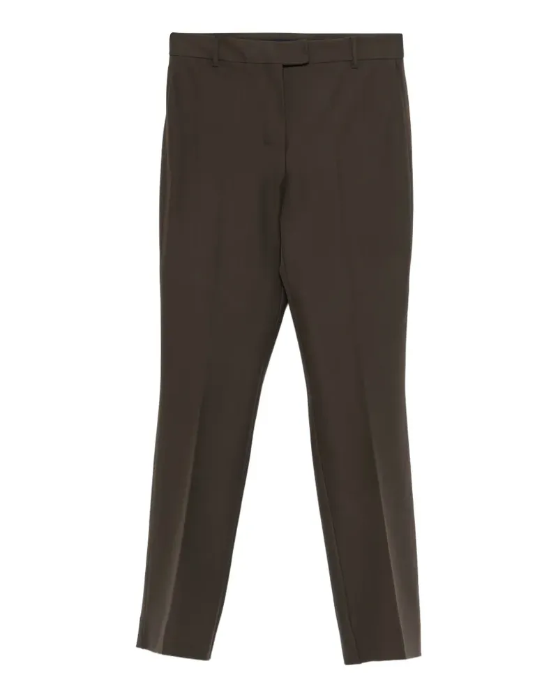 Max Mara Schmale Hose - Braun Braun