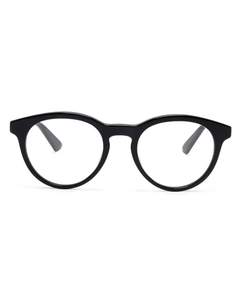 Gucci Brille im Panto-Design - Schwarz Schwarz