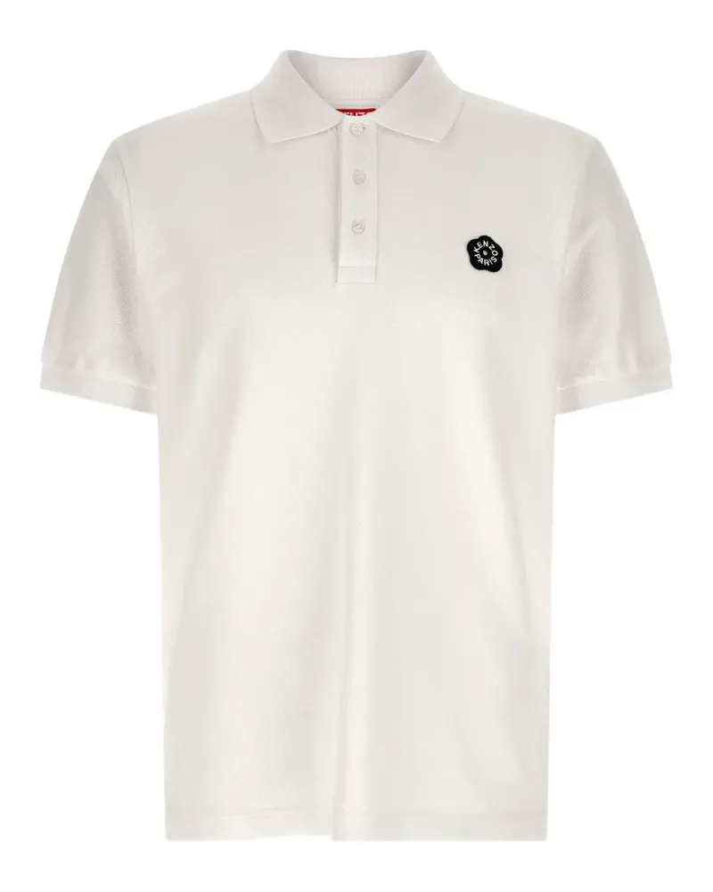 Kenzo Boke Flower 2.0 logo-detail polo shirt - Weiß Weiß