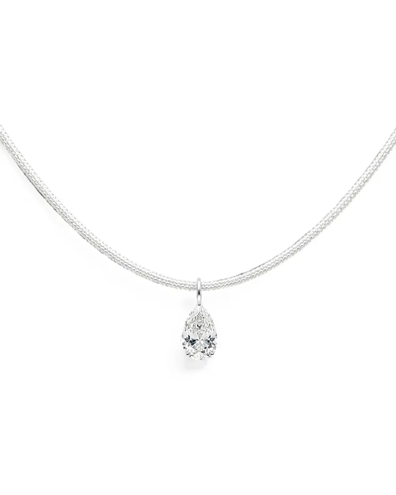 PERSEE Danaé Halskette mit Diamant - Weiß Weiß