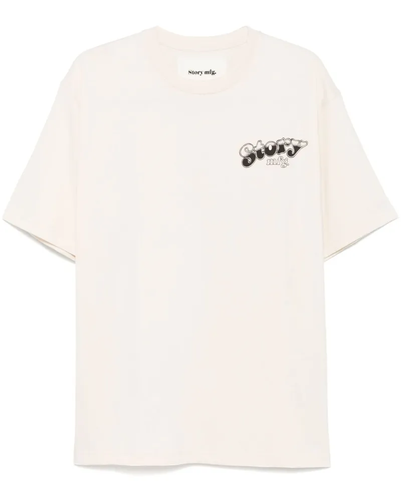 STORY mfg. Grateful T-Shirt - Nude Nude