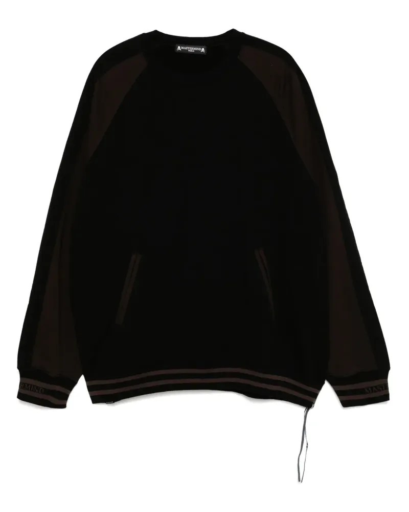 Mastermind World Sweatshirt mit Rundhalsausschnitt - Schwarz Schwarz