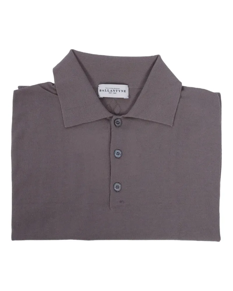 Ballantyne short-sleeved polo shirt - Grau Grau