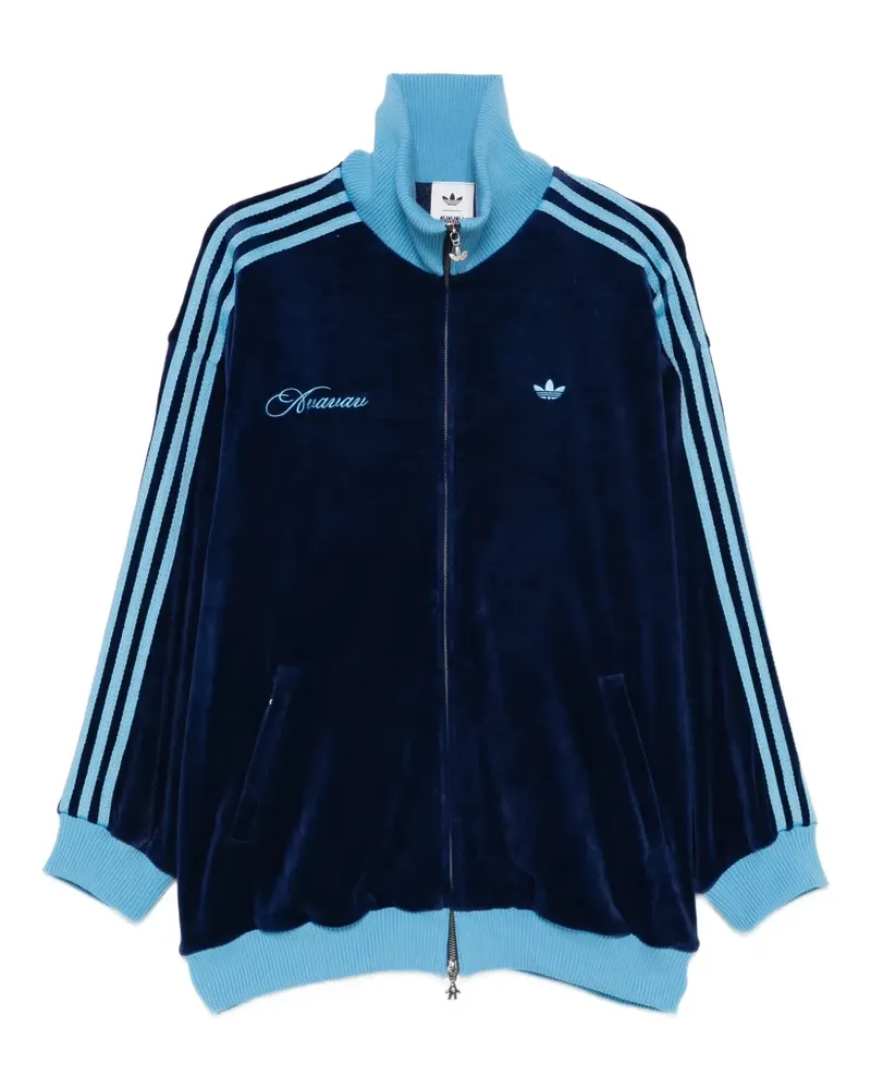 adidas x AVAVAV zip-up sweatshirt - Blau Blau