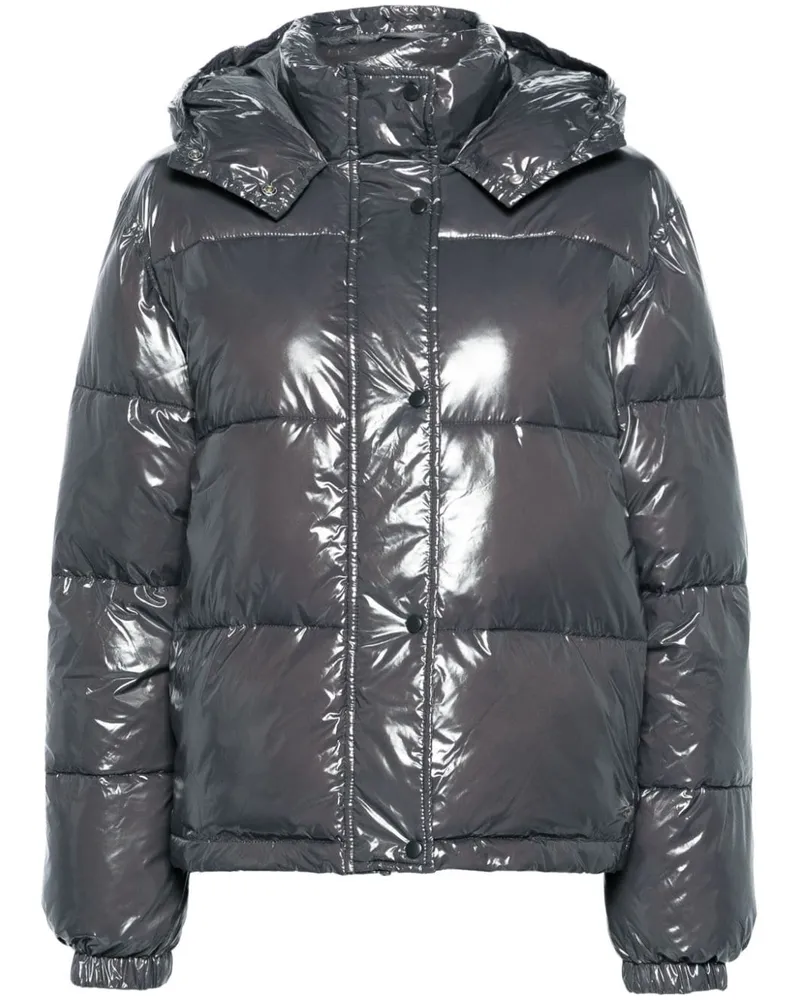 Samsøe & Samsøe Daunenjacke mit Kapuze - Grau Grau
