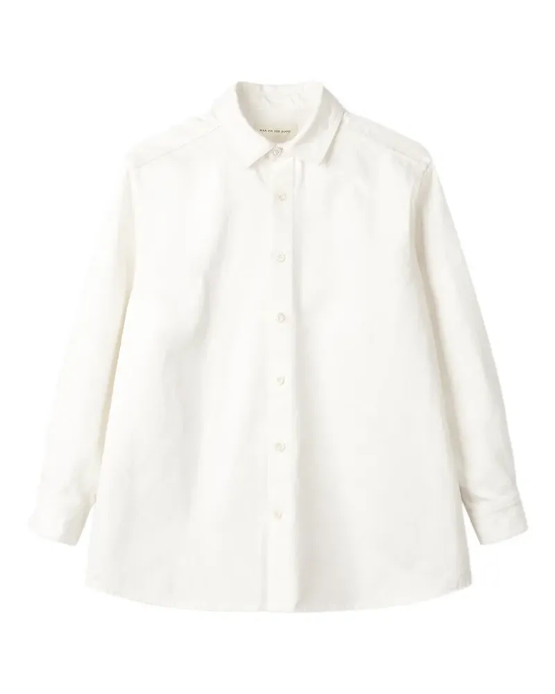 ManOnTheBoon denim overshirt - Weiß Weiß