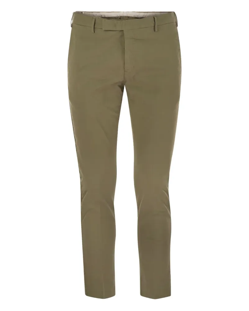 PT TORINO Schmale Dieci Hose - Grün Grün