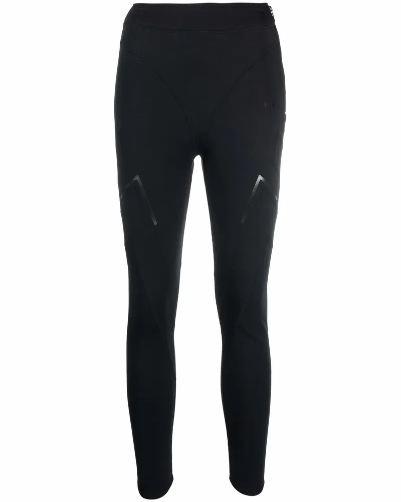 adidas Leggings mit Logo-Print - Schwarz Schwarz