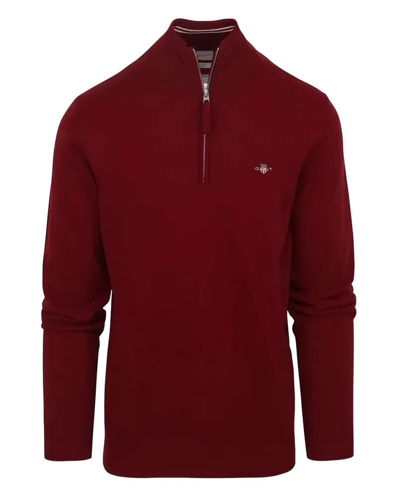 Gant Pullover mit Reißverschluss - Rot Rot